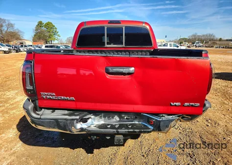 2008 Toyota Tacoma Double Cab из США, поврежденный, VIN 3TMLU42N98M014201